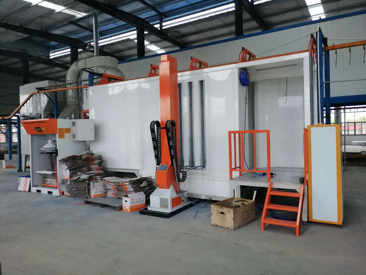 靜電粉末噴涂生產(chǎn)線